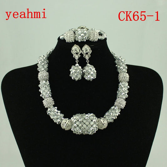 Jewelry Set Crystal Beads Necklace