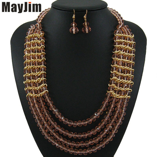 Multi layer chain jewelry Vintage Set