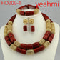 Coral Bead Sets Dubai Gold Chunky