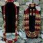 Coral Beads Wedding Jewelry Set For Bride and Groom