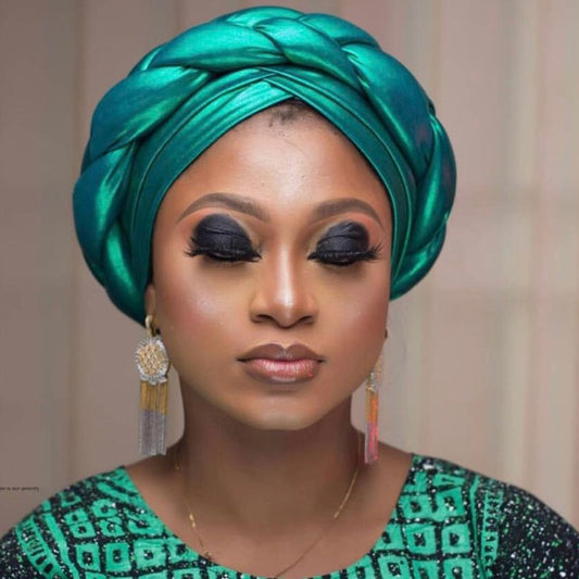 Braided Turban Cap