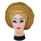 Breathable Sego Beaded Gele