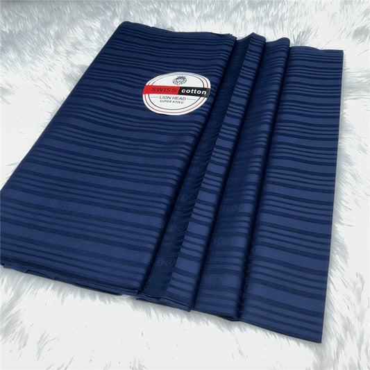 Atiku Fabric For Menswear Robe Dentelle Jacquard Brocade 5Yards