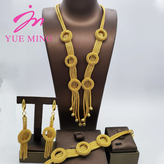 18k Ethiopian Gold Set